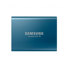 三星(SAMSUNG) 500GB Type-c USB3.1 移动硬盘 固态（PSSD）T5 珊瑚蓝 最高传输速度540MB/s 安全便携